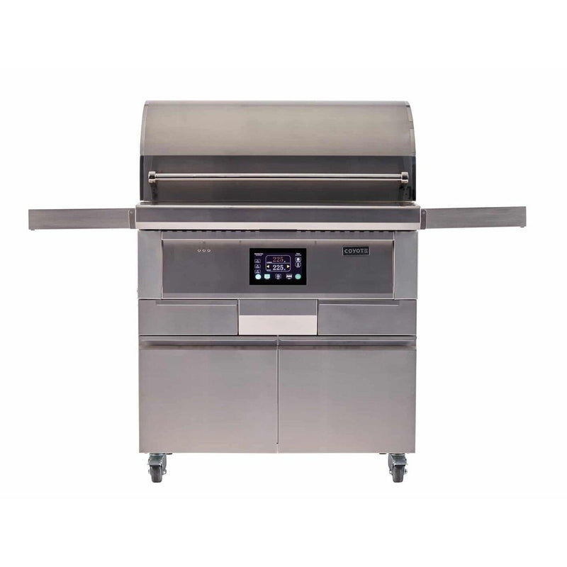 Coyote 36" Pellet Grill and Cart - C1P36-FS