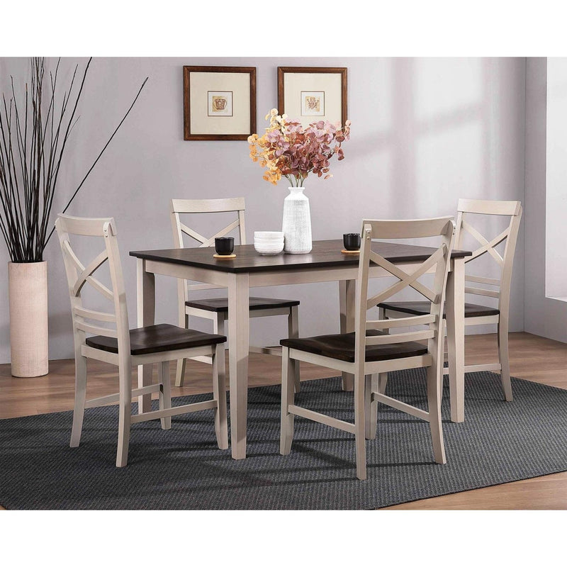 Taheo Series 5-Pieces Indoor Dining Set