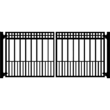 Amazing Gates Athena Style Driveway Swing Gate