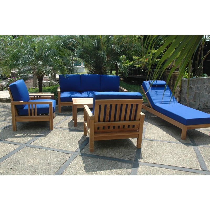 Anderson Teak SouthBay Deep Seating 6-Pieces Conversation Set B - SET-254