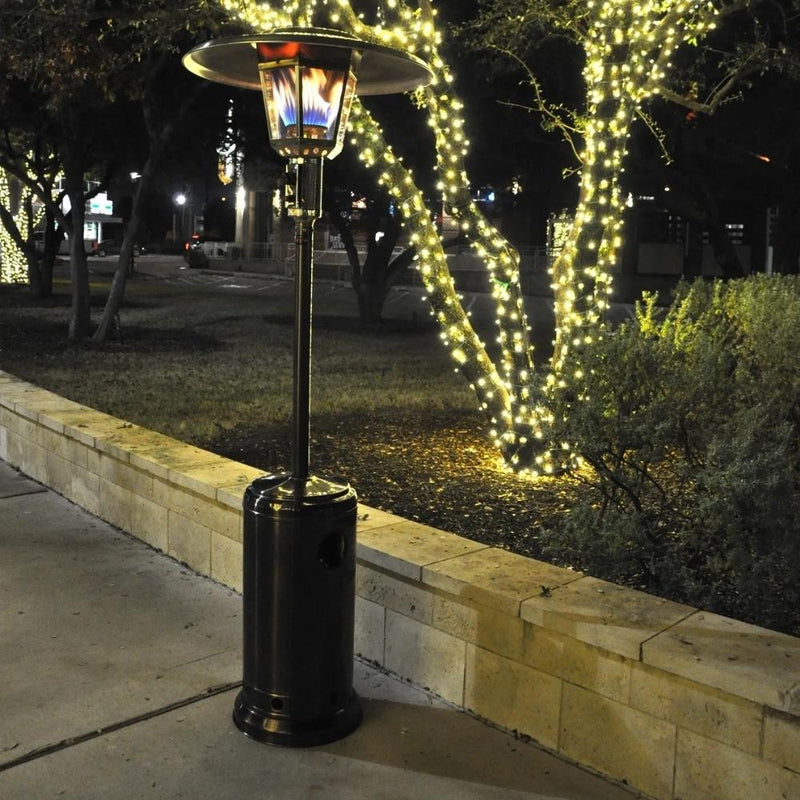 RADtec Real Flame 96-Inch Tall Antique Bronze Propane Patio Heater (RF2-MT-ANT-BRZ)