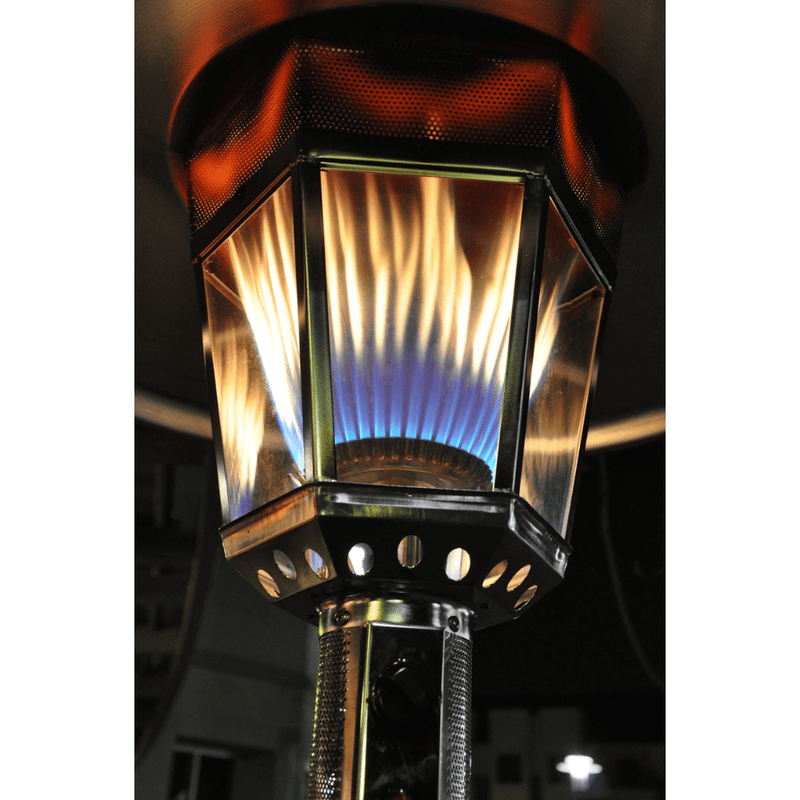 RADtec Real Flame 96-Inch Tall Antique Bronze Natural Gas Patio Heater (96-NTR-GAS-AB)