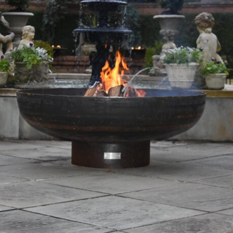 Seasons Fire Pits Elliptical Round Steel Fire Pit - 30CEllip